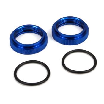 Team Losi Racin LOSB2870 Shock Adjust Nut w/O-ring,Alum (2),5IVE-T,MINI WRC