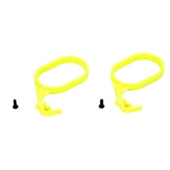 Team Losi Racin LOSB5011 Fuel Tank Lid Pull, Fluorescent Yellow: 8 2.0