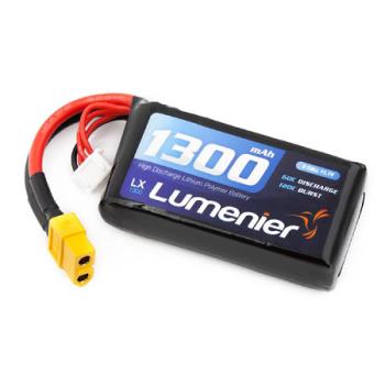LUM2534 Lumenier 1300mAh 3s 60c LiPo Battery (XT60)