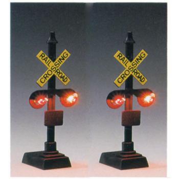 MODEL POWER MDP1681 HO Railroad Crossing Signal w/Relay Box