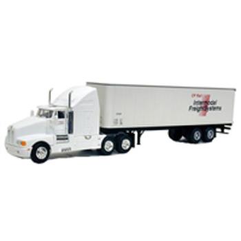 MODEL POWER MDP18007 HO Long Haul Semi/Trailer, Kenworth/CPR