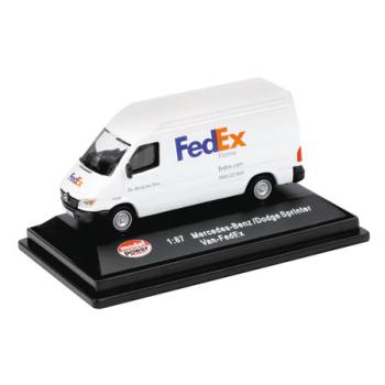 MODEL POWER MDP19222 MB/DODGE FED EX TRUCK KIT 1/87 SCALE DC