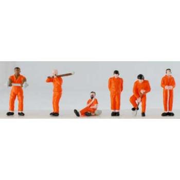 MODEL POWER MDP5784 HO Prisoners, Orange