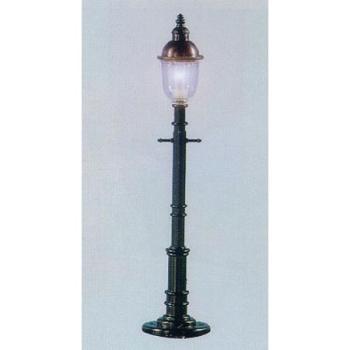 MODEL POWER MDP6077 O Old Time Gas Lamp Post, Round/Gray (3)