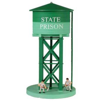 MODEL POWER MDP626 HO B/U State Prison Water Tower, Lighted w/Fig