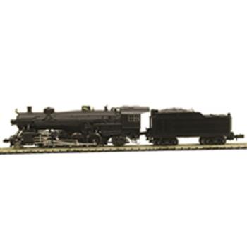 MODEL POWER MDP87570 N 2-8-2 w/STD Tender, Undecorated