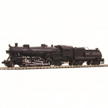 MODEL POWER MDP87590 N 2-8-2 w/Vandy Coal/Oil Tender, Undecorated