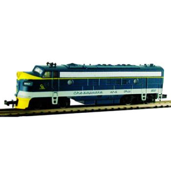 MODEL POWER MDP89447 N FP7 Phase II w/DCC & Sound, C&O