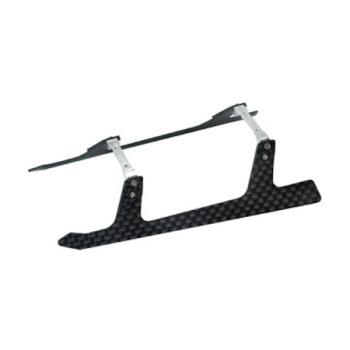 Microheli Co Lt MHE18FX016U Low Profile CF Landing Gear "U" Style 180CFX Black