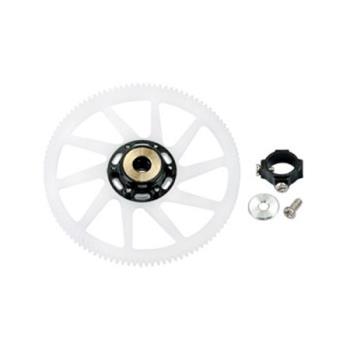 Microheli Co Lt MHE18FX067X Titanium Main Shaft/Delrin Main Gear/ A/R Hub Set