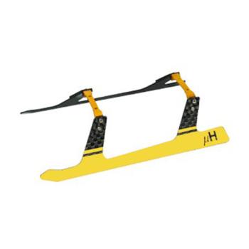 Microheli Co Lt MHE18FX206U Alum/Carbon Fiber Landing Gear "U" 180 CFX Gold