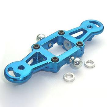 Microheli Co Lt MHECX002BG2B UPPER MAIN GRIPS BCX BLUE FOR CX BLADE