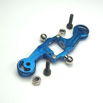 Microheli Co Lt MHECX002BS1B CNC Upper Main Blade Grips,Blue:Blade CX2,CX3