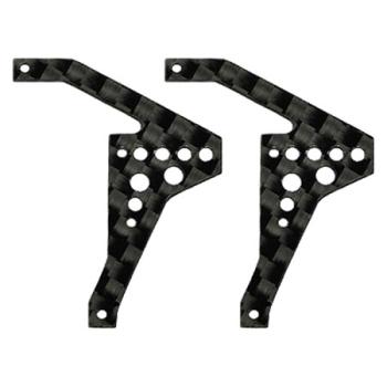 Microheli Co Lt MHEMCPX005RF CARBON RR FRAME SET MCPX FOR MCPX BLADE