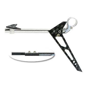 Microheli Co Lt MHEMCPX025H Aluminum Tail Boom w/ Horizontal Fin System: MCPX