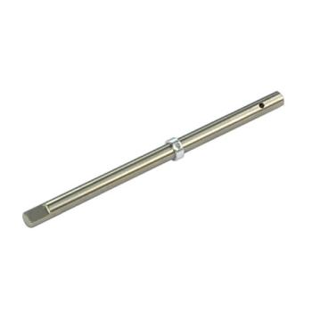 Microheli Co Lt MHEMSRX066T TITANIUM MAIN SHAFT MSRX FOR MSRX BLADE