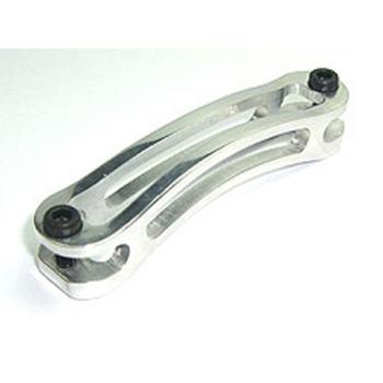 Microheli Co Lt MHETX7049AB Aluminum Tail Boom Support Brace,Silver: T-REX 700