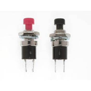 Miniatronics Co MNT3302502 SPST Momentary Switch, N/O 1/4" (2)