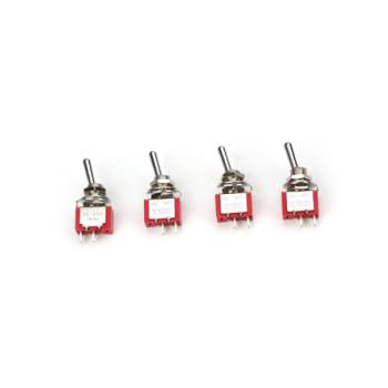 Miniatronics Co MNT3620004 SPST MINI TOGGLE SWITCH (4)