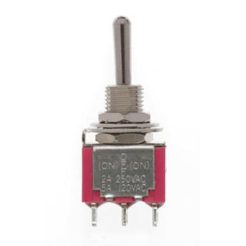 Miniatronics Co MNT3622002 SPDT Mini Toggle Switch, Sprung 5Amp 120V (2)