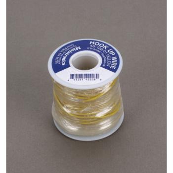 Miniatronics Co MNT4812801 100' Stranded Wire 22 Gauge, Yellow