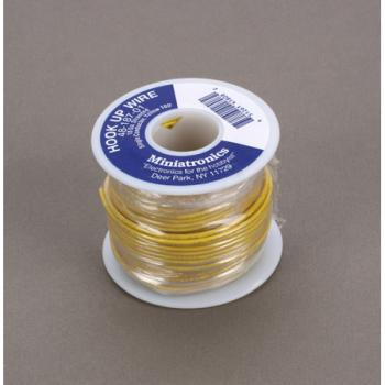 Miniatronics Co MNT4818701 100' Stranded Wire 18 Gauge, Yellow