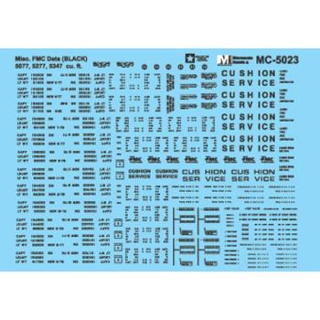 Microscale Indu MSI605023 N FMC Box, Data/White