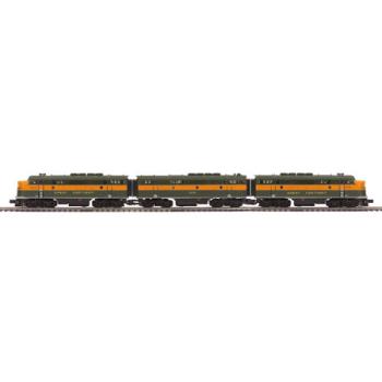 Mikes Train Hou MTH20204021 O Hi-Rail F3 A/B/A w/PS3, GN