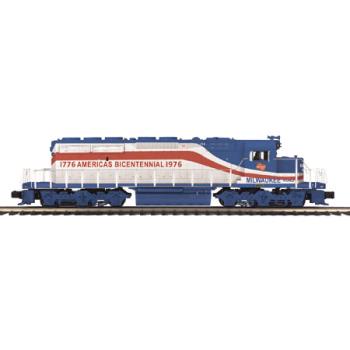 Mikes Train Hou MTH20204121 O SD40-2 w/PS3, MILW