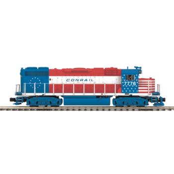 Mikes Train Hou MTH20204851 O Hi-Rail GP38-2 w/PS3, CR #7776