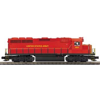 Mikes Train Hou MTH20205761 O Hi-Rail GP40 w/PS3, US Army #4652