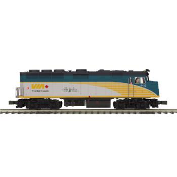 Mikes Train Hou MTH20206781 O Hi-Rail F40PH w/PS3,VIA Rail#6412