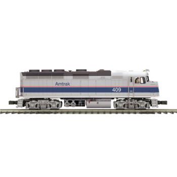 Mikes Train Hou MTH20206831 O Hi-Rail F40PH w/PS3, Amtrak #409