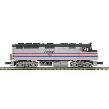 Mikes Train Hou MTH20206841 O Hi-Rail F40PH w/PS3, Amtrak #204