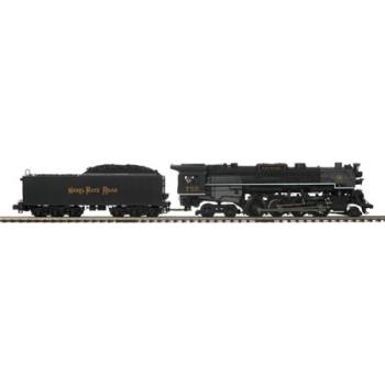 Mikes Train Hou MTH2035671 O Hi-Rail 2-8-4 Berkshire w/PS3, NKP #755