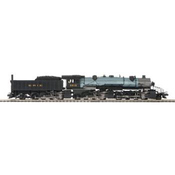 Mikes Train Hou MTH2036111 O Hi-Rail 2-8-8-8-2 Triplex w/PS3, Erie #1