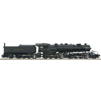 Mikes Train Hou MTH2036131 O Hi-Rail 2-8-8-8-2 Triplex w/PS3, Erie #3