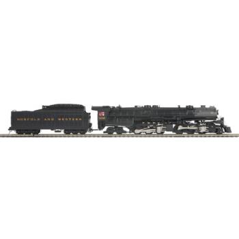 Mikes Train Hou MTH2036161 O Hi-Rail 2-6-6-4 Class A w/PS, N&W #2