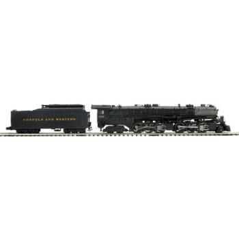 Mikes Train Hou MTH2036171 O Hi-Rail 2-6-6-4 Class A w/PS, N&W #3