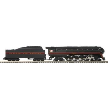 Mikes Train Hou MTH2036301 O Hi-Rail 4-8-4 J w/PS3, N&W #611