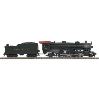 Mikes Train Hou MTH2036461 O Hi-Rail 2-8-2 Mikado w/PS3, PRR #9627