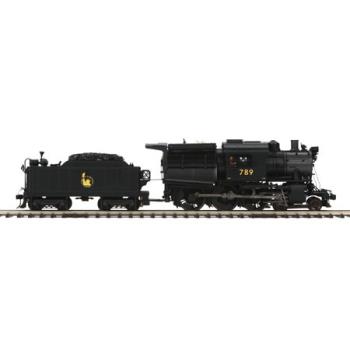 Mikes Train Hou MTH2036611 O Hi-Rail 4-6-0 Camelback w/PS3, CNJ #789