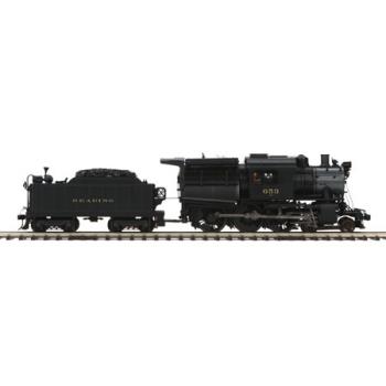 Mikes Train Hou MTH2036641 O Hi-Rail 4-6-0 Camelback w/PS3, RDG #653