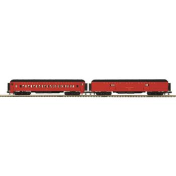 Mikes Train Hou MTH2044024 O 70' Madison Baggage/Coach, N&W