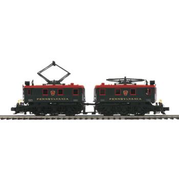 Mikes Train Hou MTH2056801 O BB1 w/PS3, PRR/Green/Red Roof