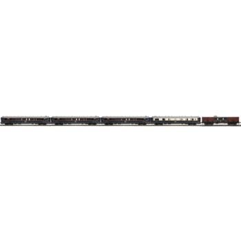 Mikes Train Hou MTH2060022 O Hi-Rail Passenger Set, Orient Express/Blue (5)