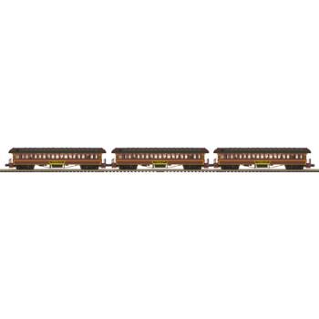 Mikes Train Hou MTH2062063 O 64' Wood Passenger Add-on, PRR (3)