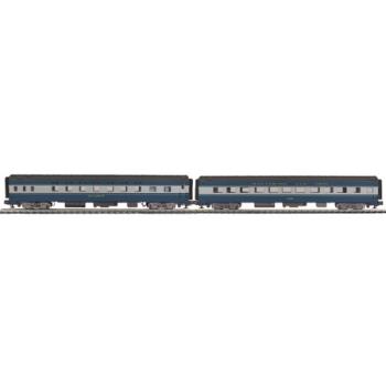 Mikes Train Hou MTH2066221 O 70' Smooth Sleeper/Diner, B&O