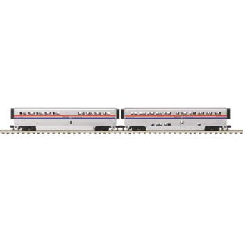 Mikes Train Hou MTH2066232 O SuperLiner Coach, Amtrak/Wide Stripes (2)