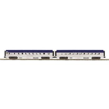 Mikes Train Hou MTH2066259 O 70' Ribbed Sleeper/Diner, NKP